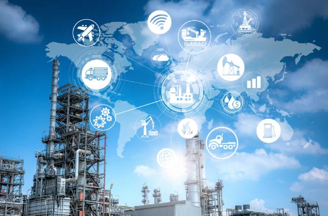 London skyline with oil & gas supply chain digital conference branding, July 2026